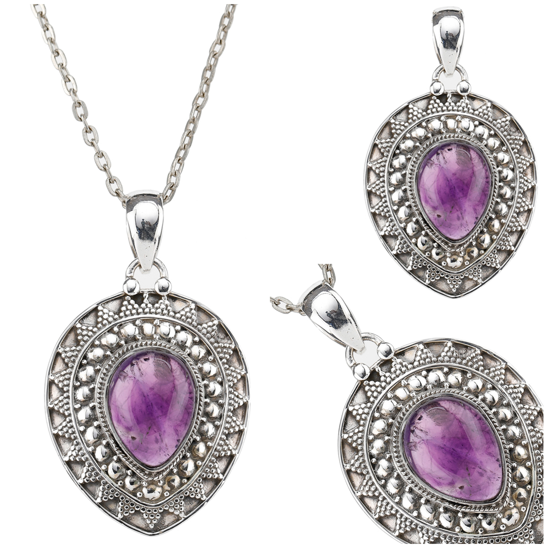 Buy Magnificent Amethyst Pendant Jewelry 